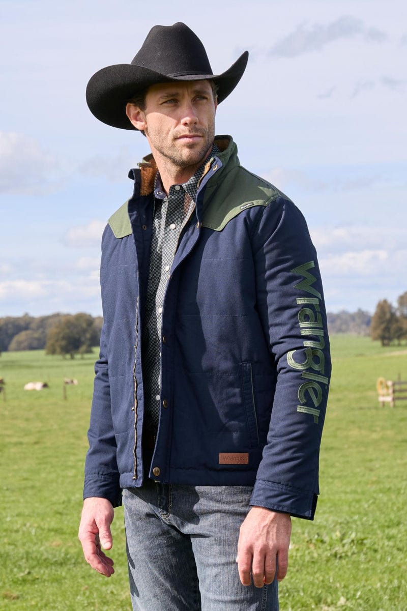 Wrangler Mens Jumpers, Jackets & Vests Wrangler Jacket Mens Andrew