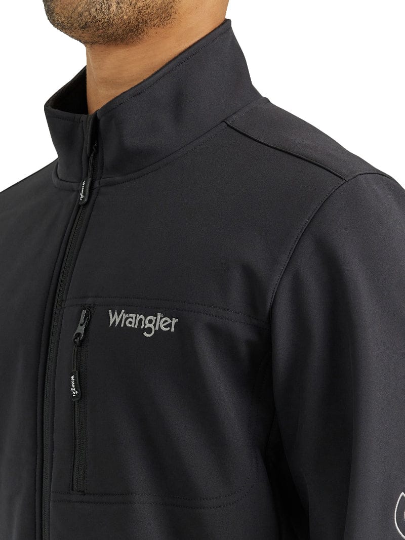 Wrangler Mens Jumpers- Jackets - Vests Wrangler Jacket Mens Logo Trail