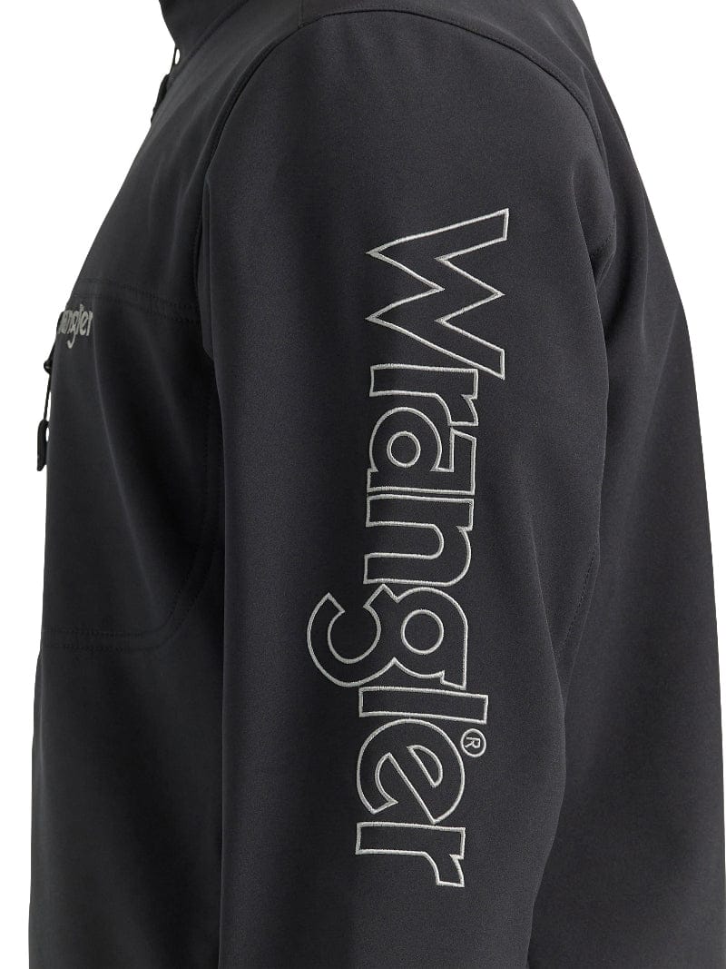Wrangler Mens Jumpers- Jackets - Vests Wrangler Jacket Mens Logo Trail