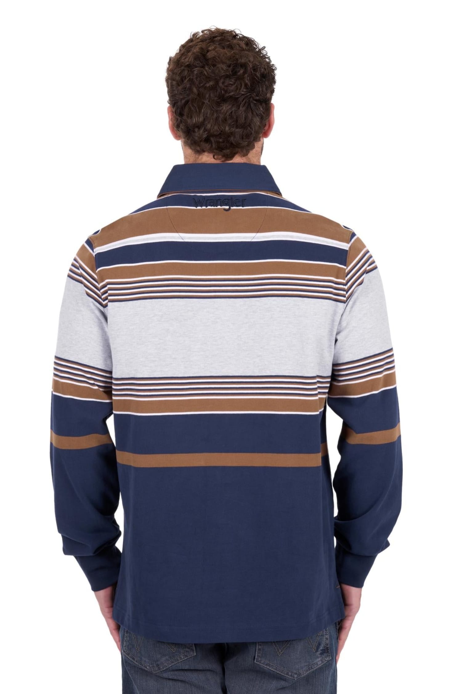 Wrangler Mens Jumpers- Jackets - Vests Wrangler Jumper Mens Federick Rugby