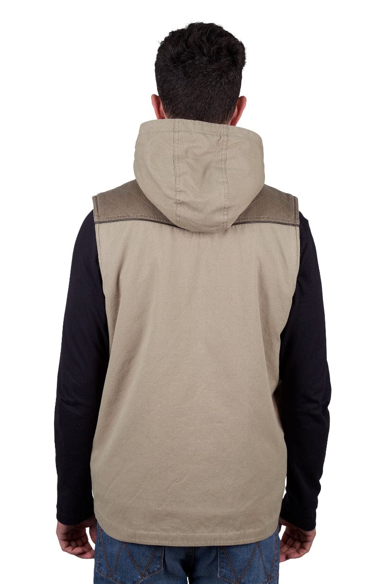 Wrangler Mens Jumpers, Jackets & Vests Wrangler Vest Mens Cain