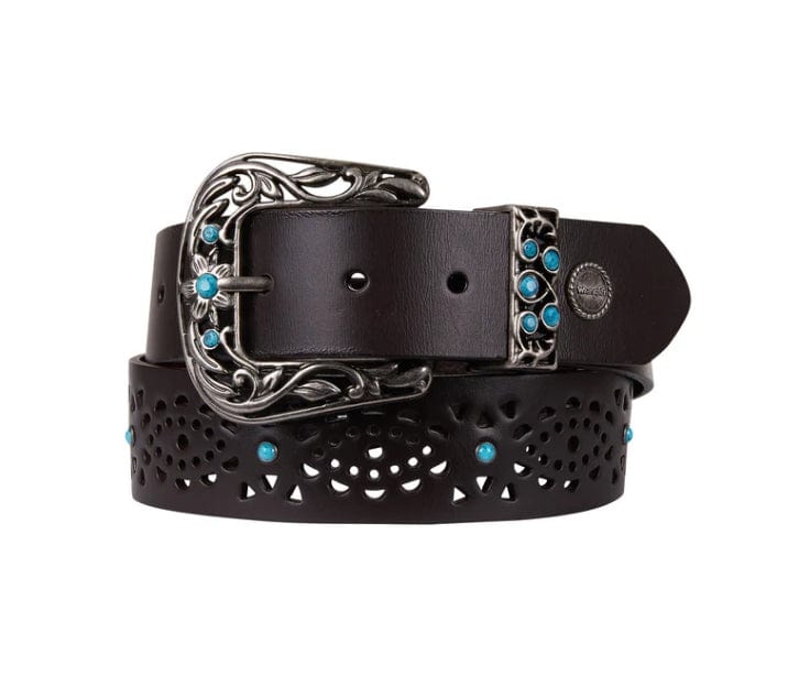 Wrangler Womens Belts 30in / Dark Tan Wrangler Belt Womens Bonnie