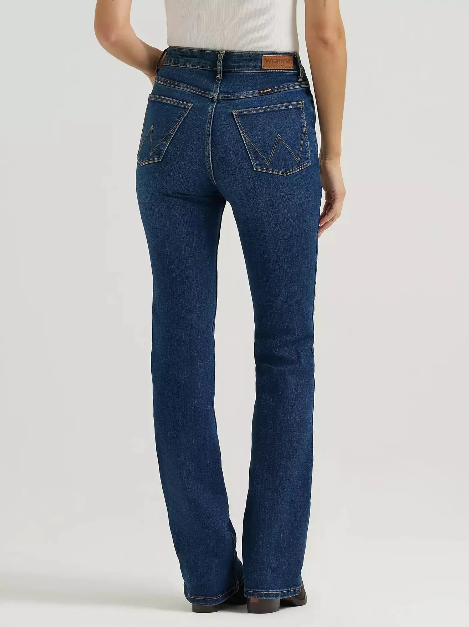 Wrangler Womens Jeans 25x34 Wrangler Jeans Womens Bold High Rise Boot Cut