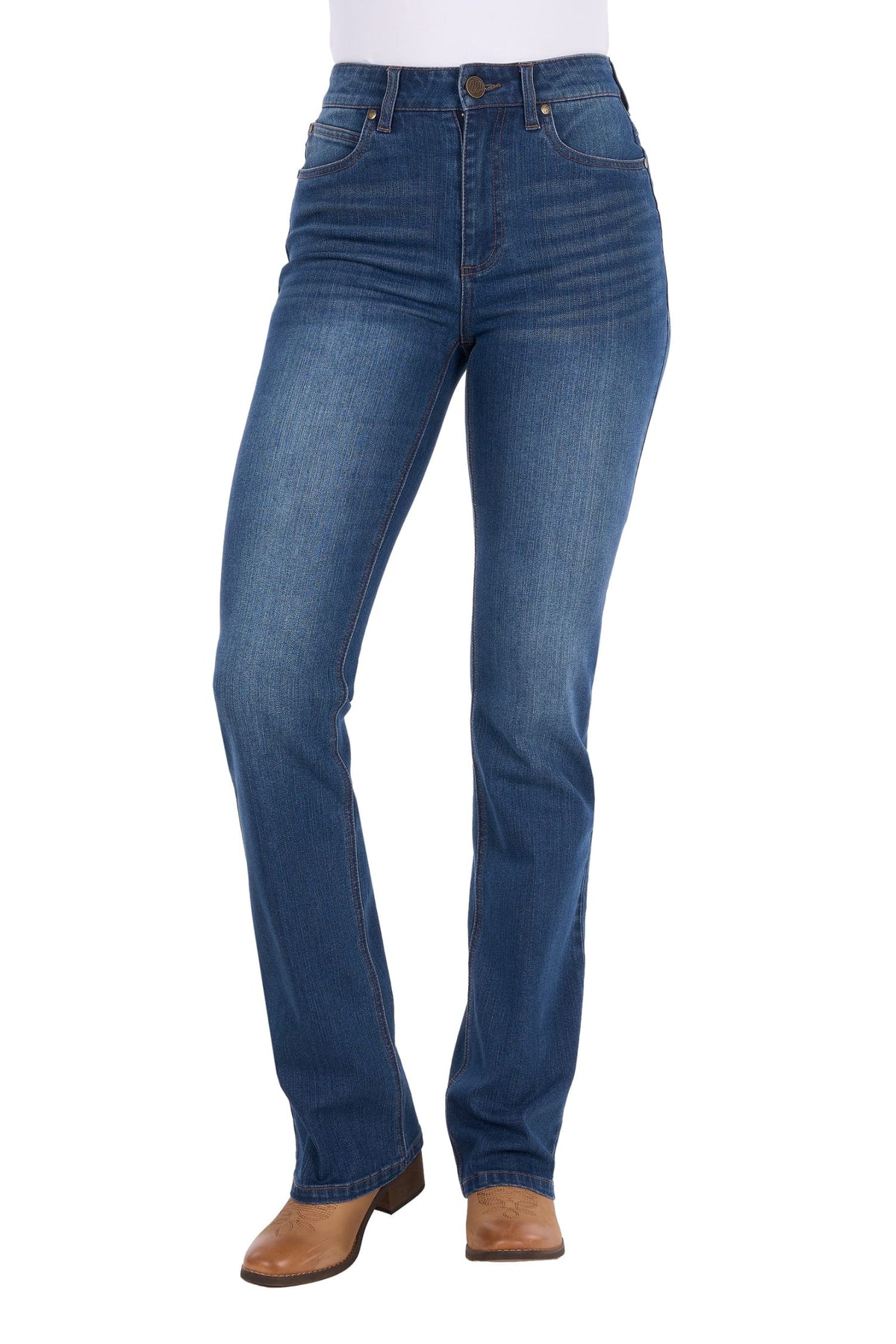 Wrangler Womens Jeans Wrangler Jeans Womens Etta Boot Cut