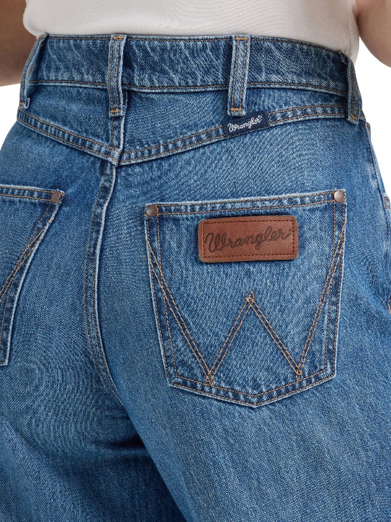 Wrangler Womens Jeans Wrangler Jeans Womens High Rise Wide Leg