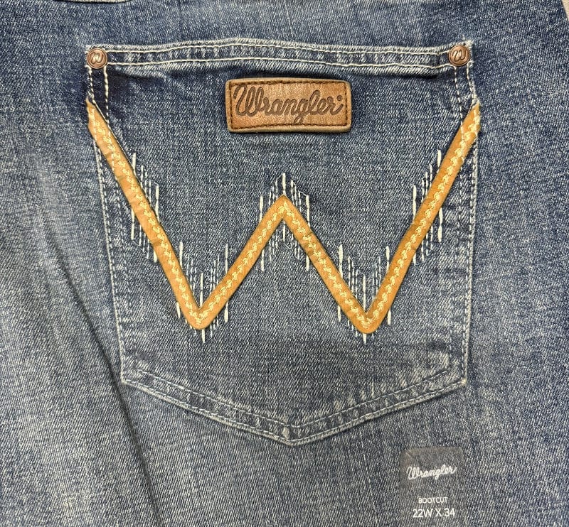 Wrangler Womens Jeans Wrangler Jeans Womens Mid Rise Mae Bootcut