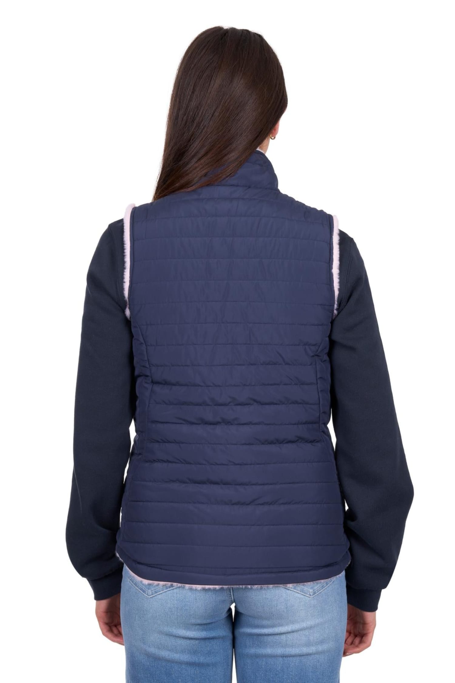 Wrangler Womens Jumpers- Jackets - Vests Wrangler Vest Womens Marta Reversible
