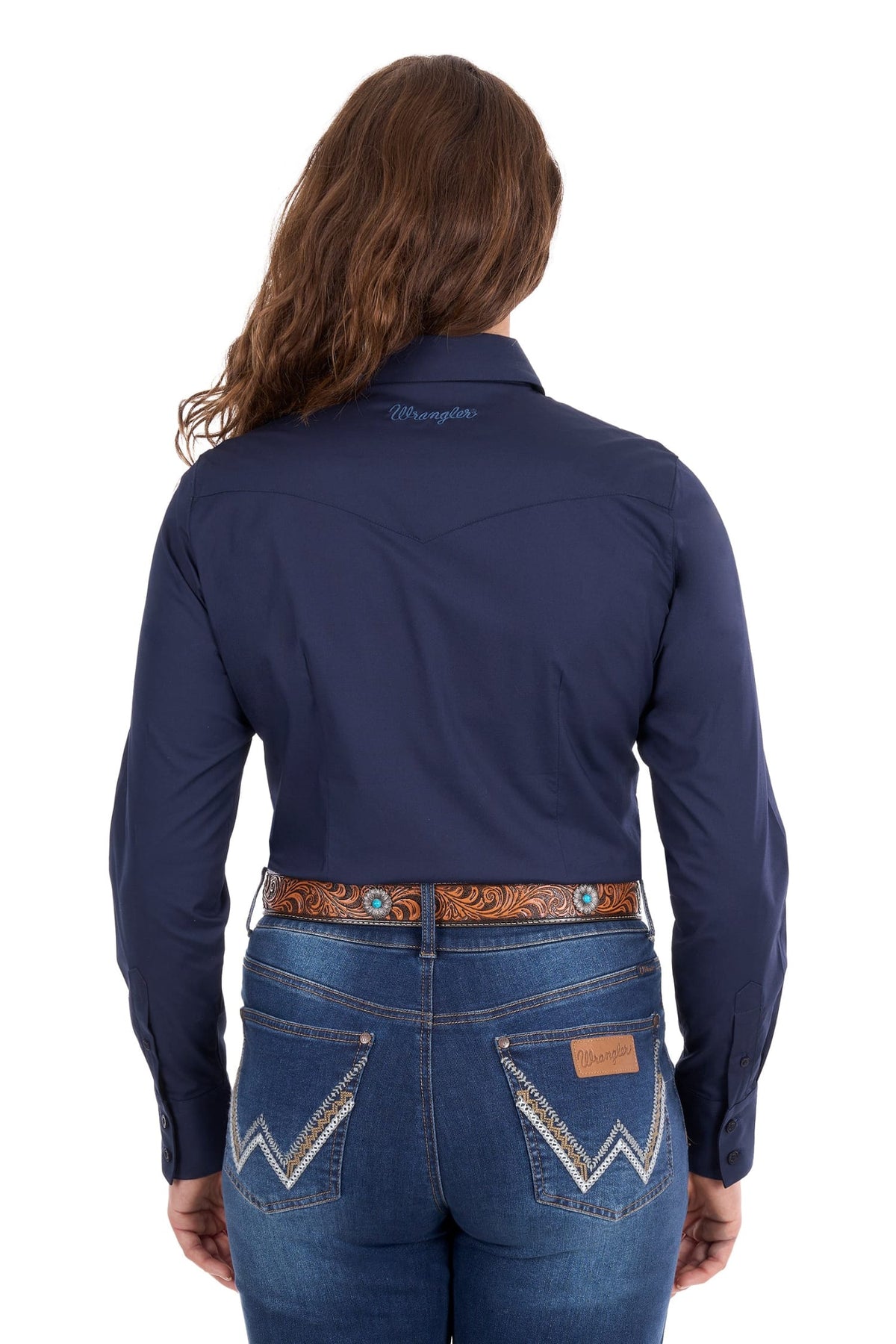 Wrangler Womens Shirts Wrangler Shirt Womens Hazel Logo