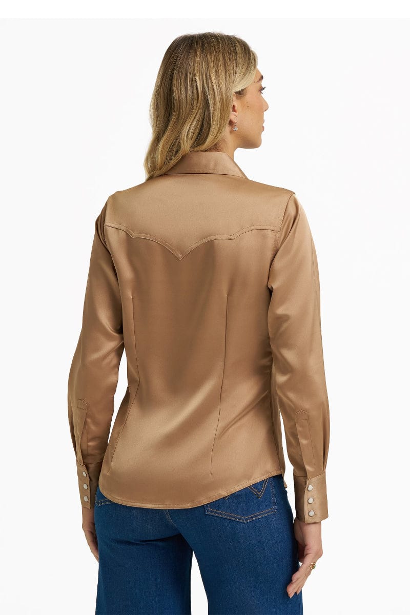 Wrangler Womens Shirts Wrangler Shirt Womens Lainey Wilson Satin