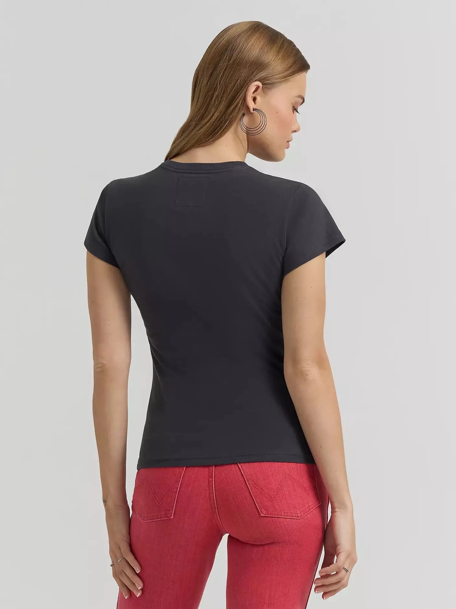 Wrangler Womens Shirts Wrangler Tee Womens Black