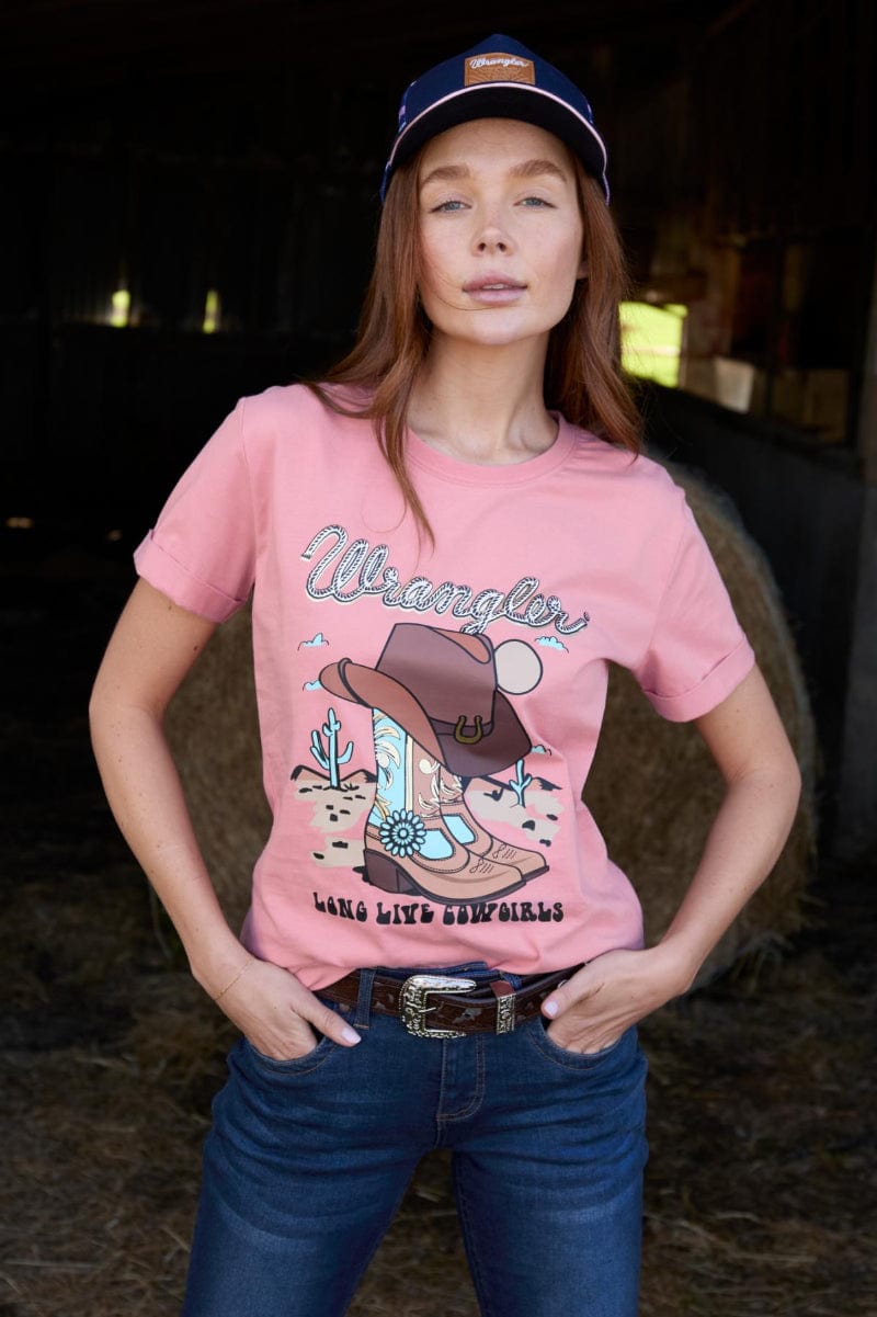 Wrangler Womens Shirts Wrangler Tee Womens Giselle