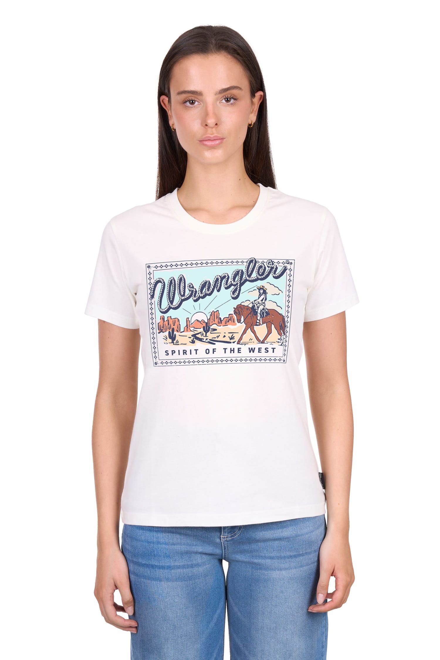 Wrangler Womens Shirts Wrangler Tee Womens Vanessa