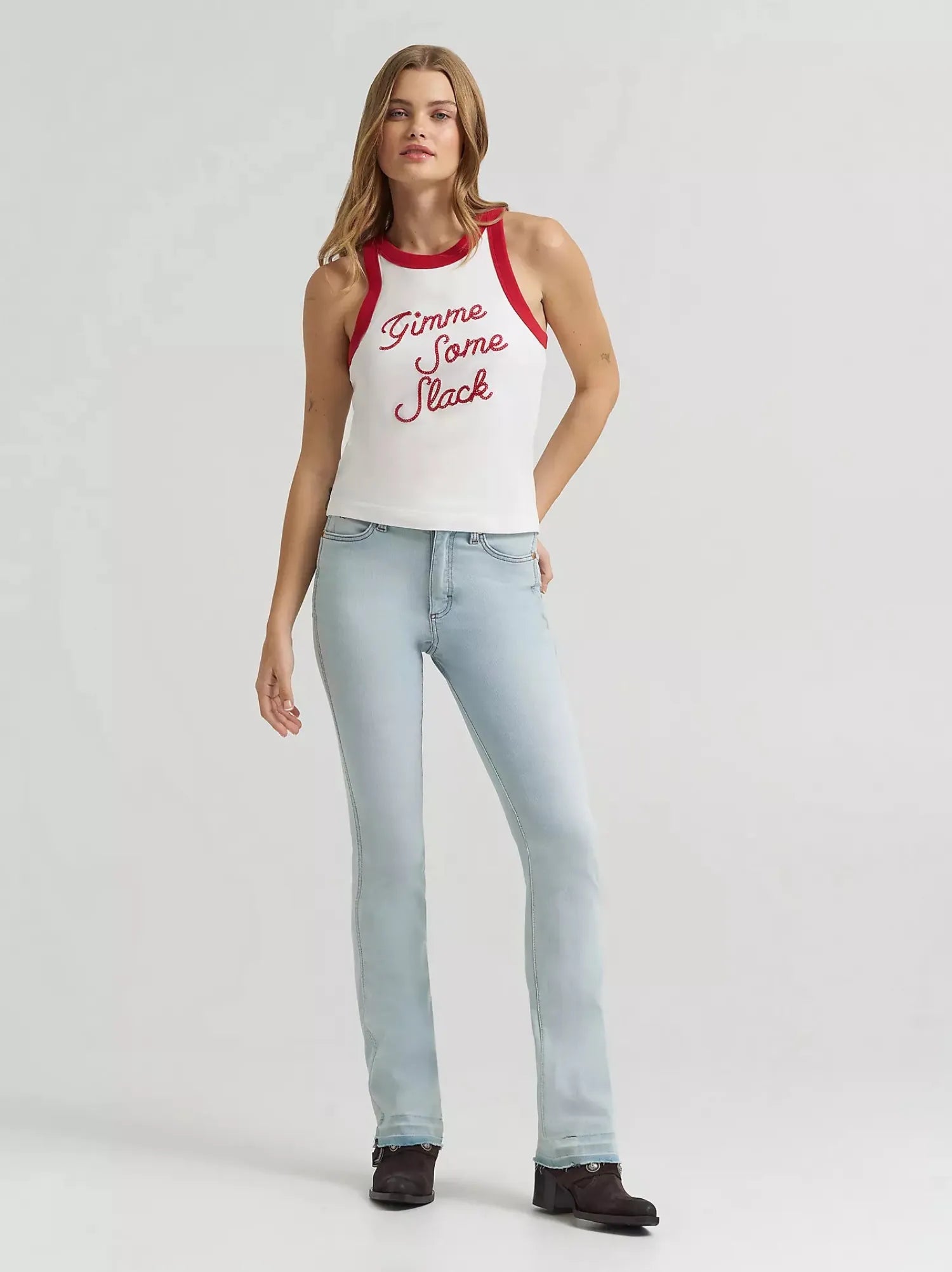 Wrangler Womens Shirts Wrangler Top Womens Slack Sleeveless