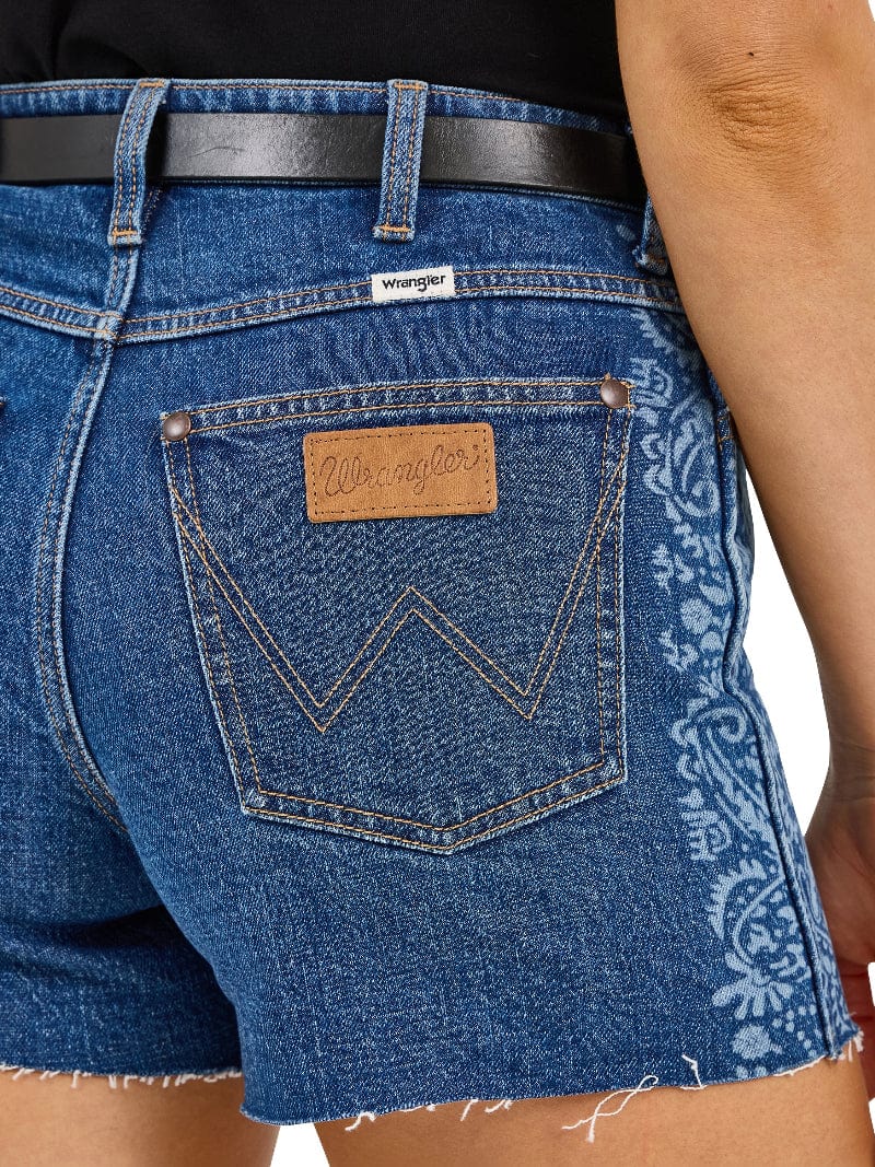 Wrangler Womens Shorts, Skirts & Dresses Denim / 25/0 Wrangler Shorts Womens High Rise