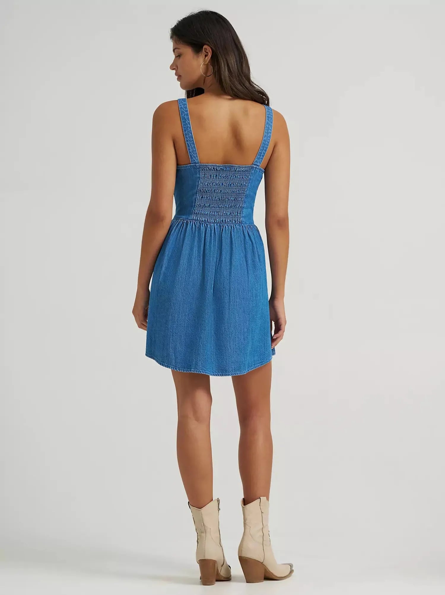 Wrangler Womens Shorts- Skirts - Dresses Wrangler Dress Womens Sleeveless Denim