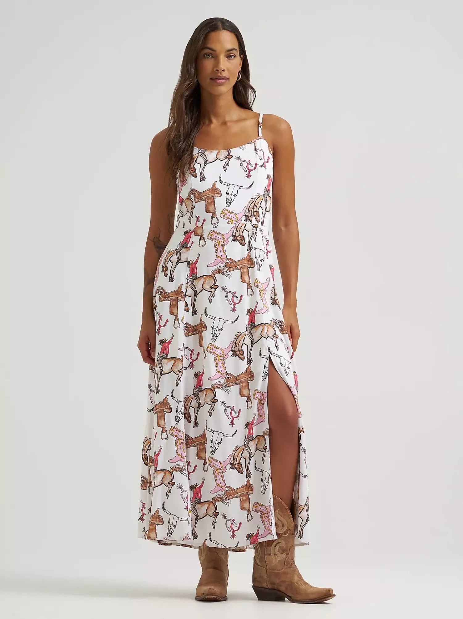 Wrangler Womens Shorts- Skirts - Dresses Wrangler Dress Womens Sleeveless Maxi