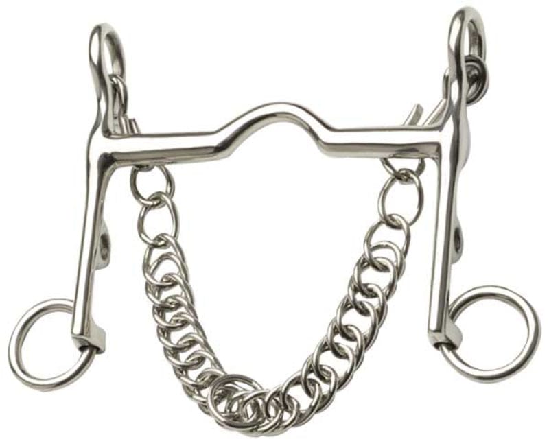 Zilco Bits 12.5cm Weymouth Bit Fixed Cheek Portmouth