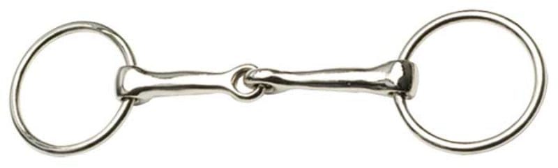 Zilco Bits 14cm Zilco Snaffle Nickel Plated