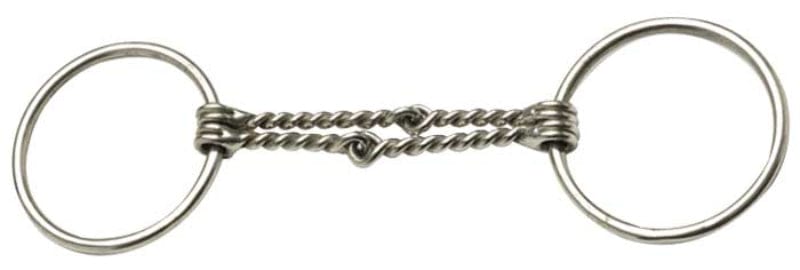 Zilco Bits Cob/12.5cm Zilco Bit Snaffle Twisted Wire