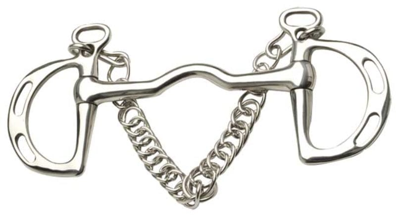Zilco Bits Cob/12.5cm Zilco Kimblewick Bit Ported Mouth
