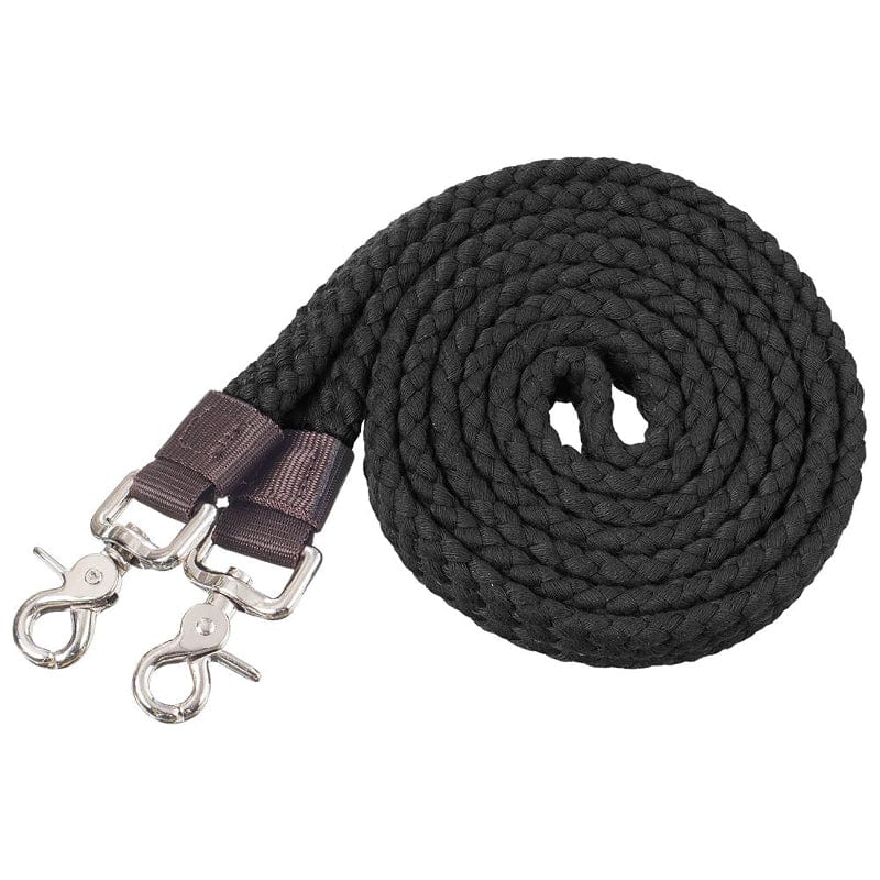 Zilco Reins 7ft / Black Zilco Reins Roping Cotton