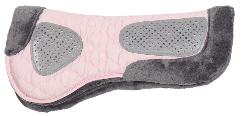 Zilco Saddle Pads English Grey/ Pink Zilco Half Pad 831239