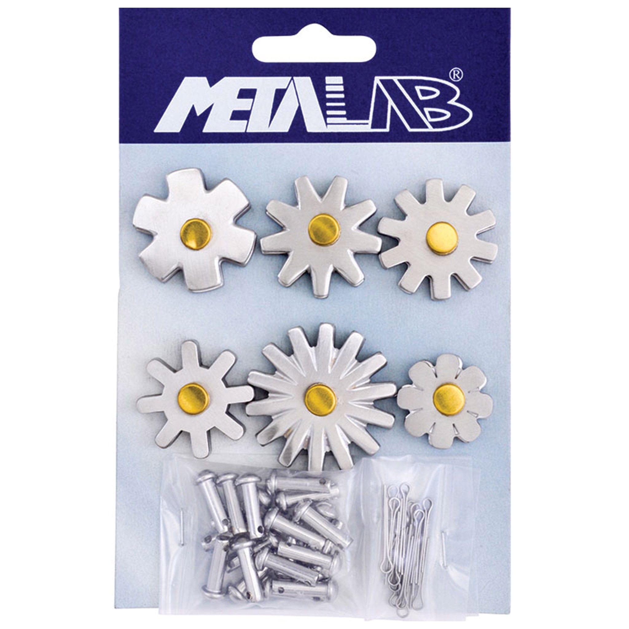 Zilco Spurs Zilco Rowel Set- 6 Pairs