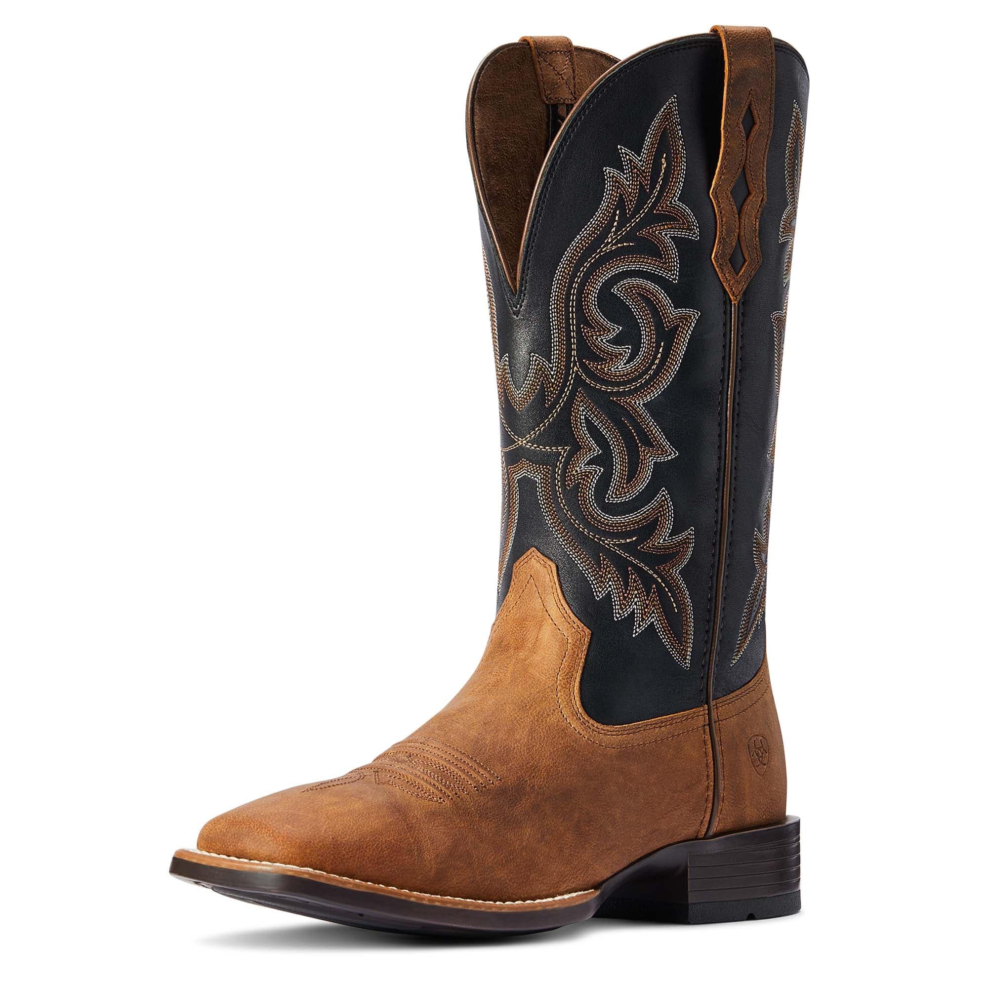 Ariat Mens Boots & Shoes MEN 7 Ariat Boots Mens Drover Ultra Sorrel Crunch /Limousin Black (10042443)