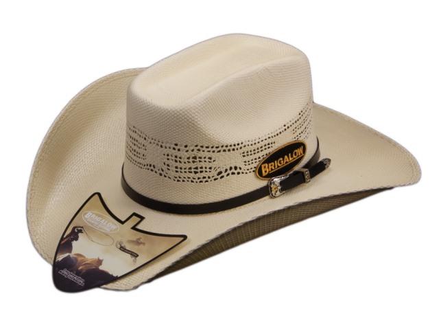 Brigalow Hats 53cm Brigalow Bronco 8 Second Straw Hat (123)