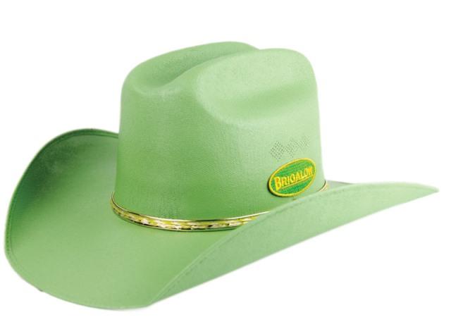 Brigalow Hats ONE SIZE / Lime Green Brigalow Kids Cheyenne Western Cowboy Hat One Size Fits All 52-55cm