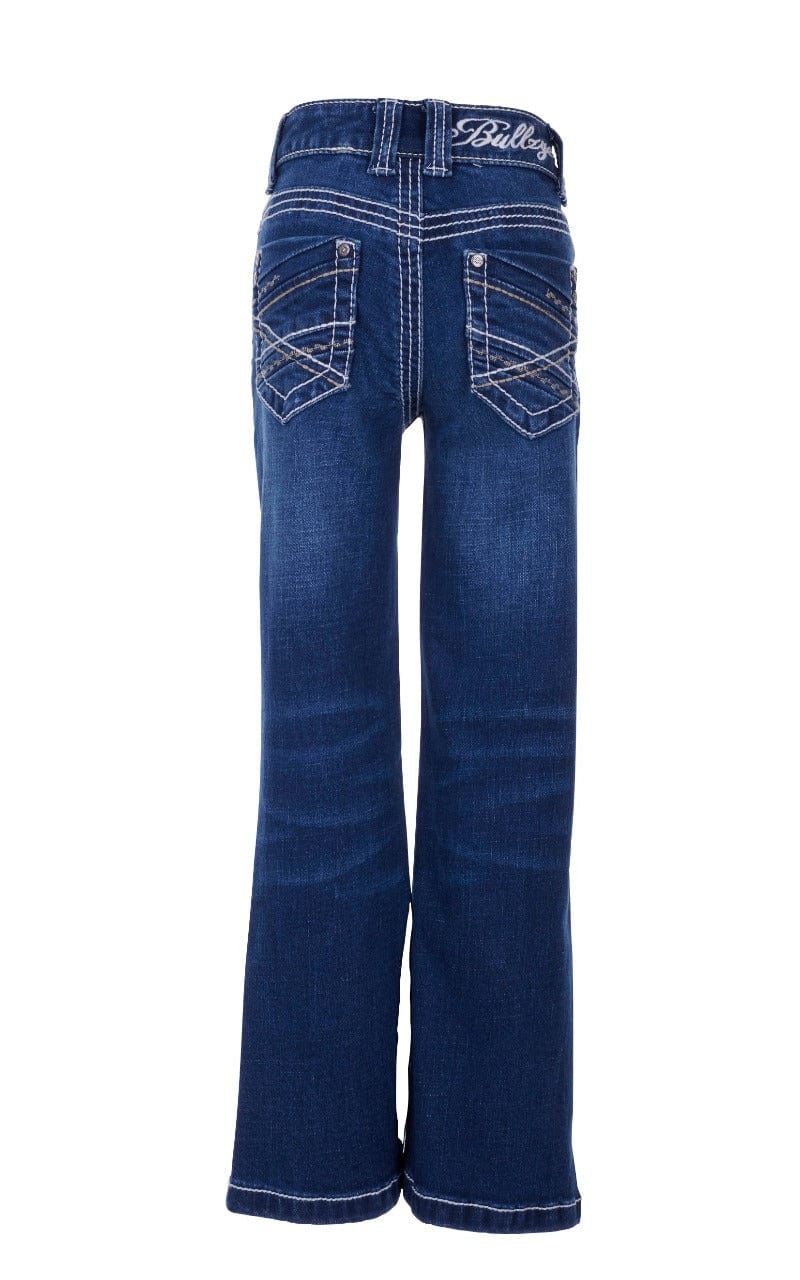 Bullzye Kids Jeans 10R / Blue Wash Bullzye Jeans Girls May Bootcut (B3W5201271)