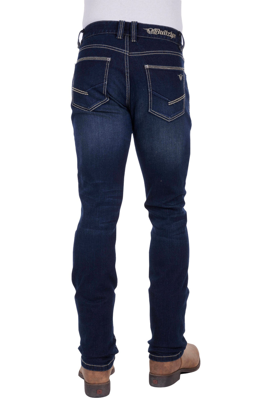 Bullzye Mens Jeans 30R / Indigo Bullzye Jeans Mens Charger Straight (B3W1204255)
