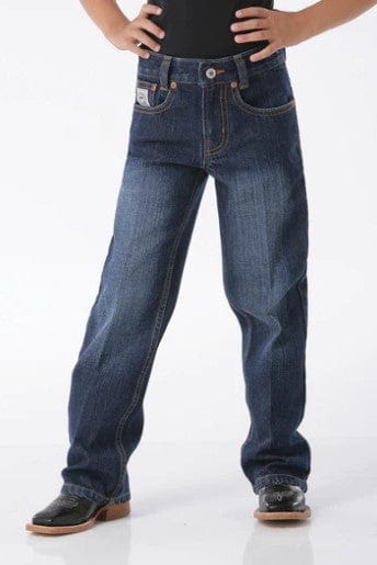 Cinch Kids Jeans 12S Cinch Jeans Boys White Label Short Dark (MB12881002)