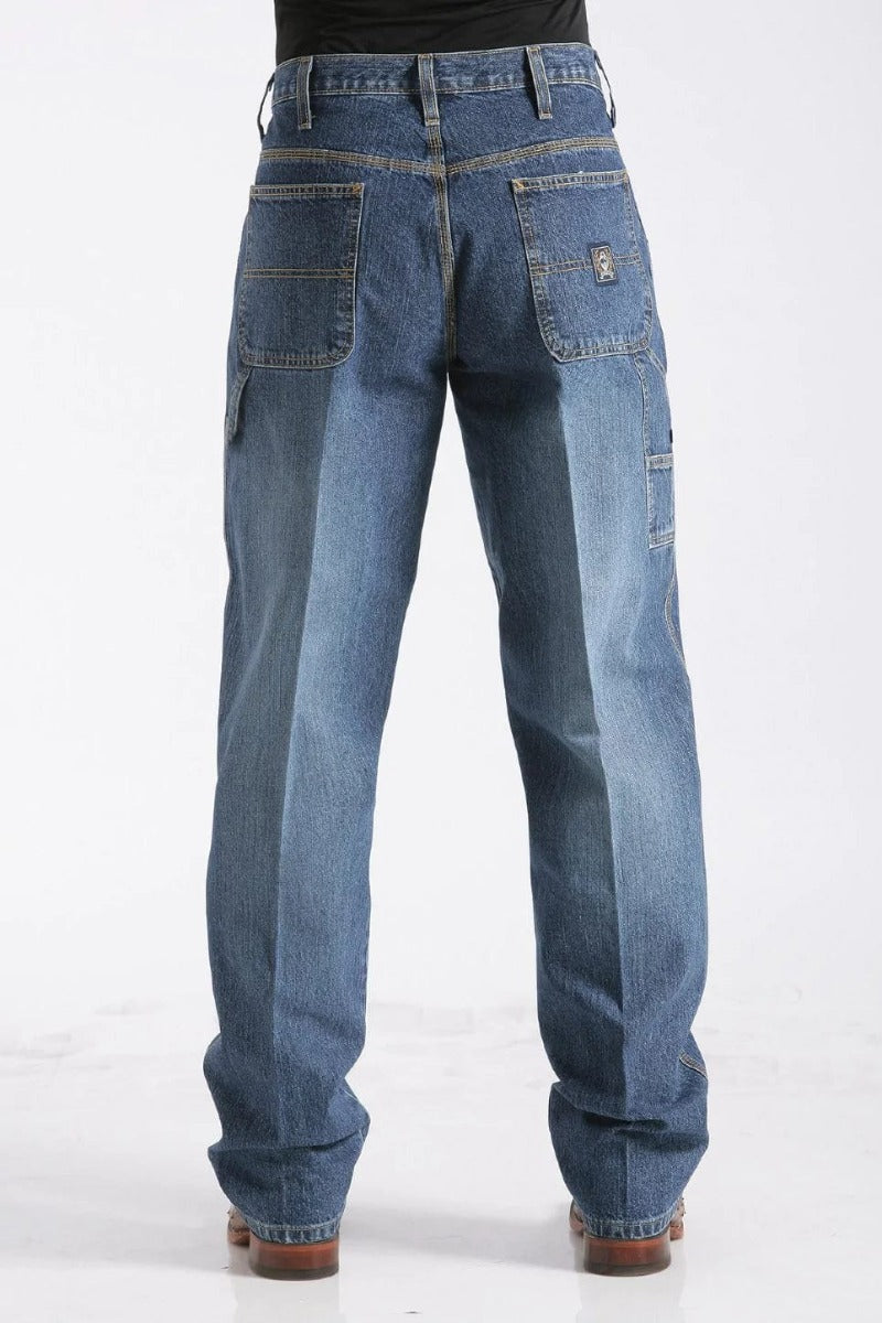 Cinch Mens Jeans 30x34 Cinch Mens Blue Label Carpenter Jeans (MB90434002)