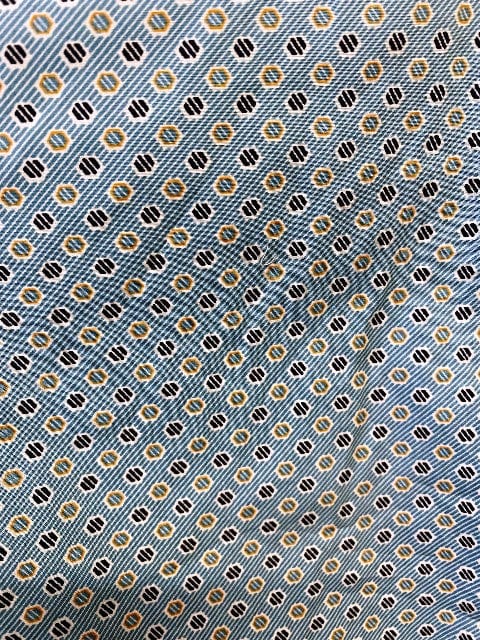 Cinch Mens Shirts Cinch Shirt Short Sleeve Geometric Blue (MTW1111412)