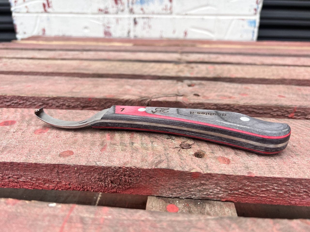Double S Farrier Products Double S 25A Left Handed Hoof Knife (KSS25AL)
