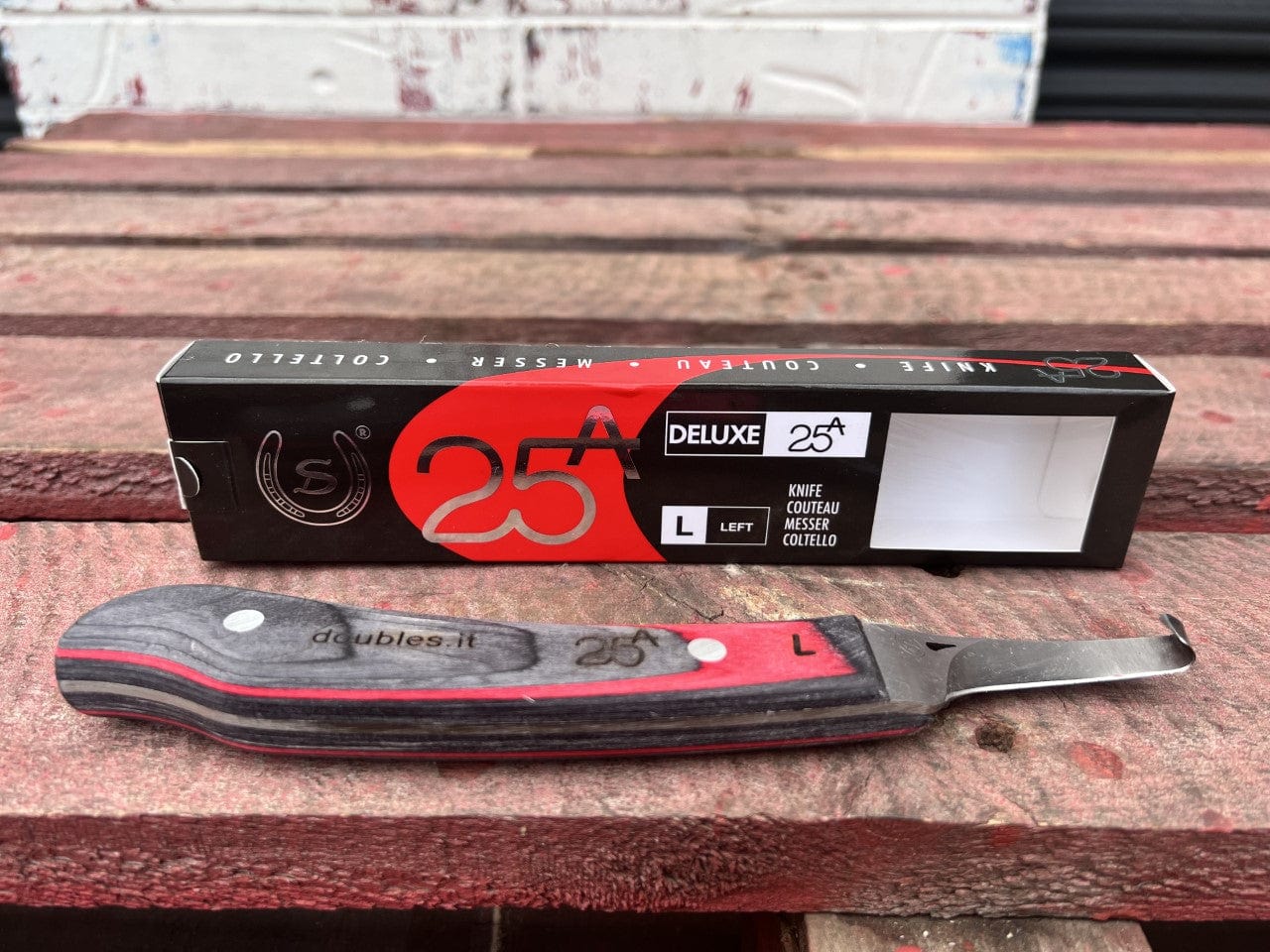 Double S Farrier Products Double S 25A Left Handed Hoof Knife (KSS25AL)