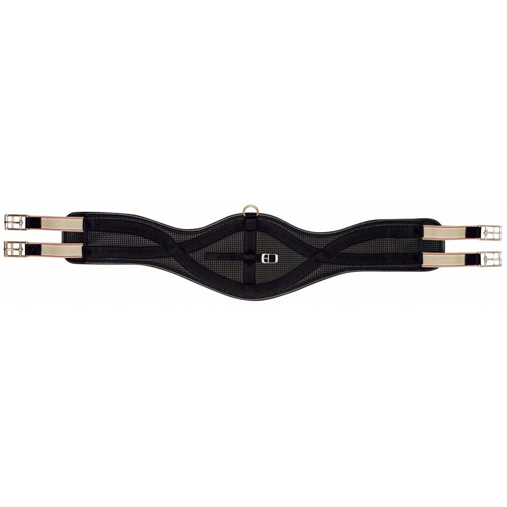 Equiprene Girths 100cm / Black Equi-Prene Pressure Eze Two Buckle Elastic Girth