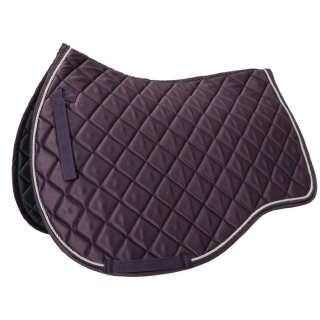 Eurohunter Saddle Pads English Full / Deep Purple Eurohunter Shine Jump Saddlepad (EHSP03J)