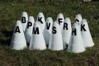 Ferrari Large Printed Cones 12 x 400mm (FPCONEL12) - Gympie Saddleworld & Country Clothing