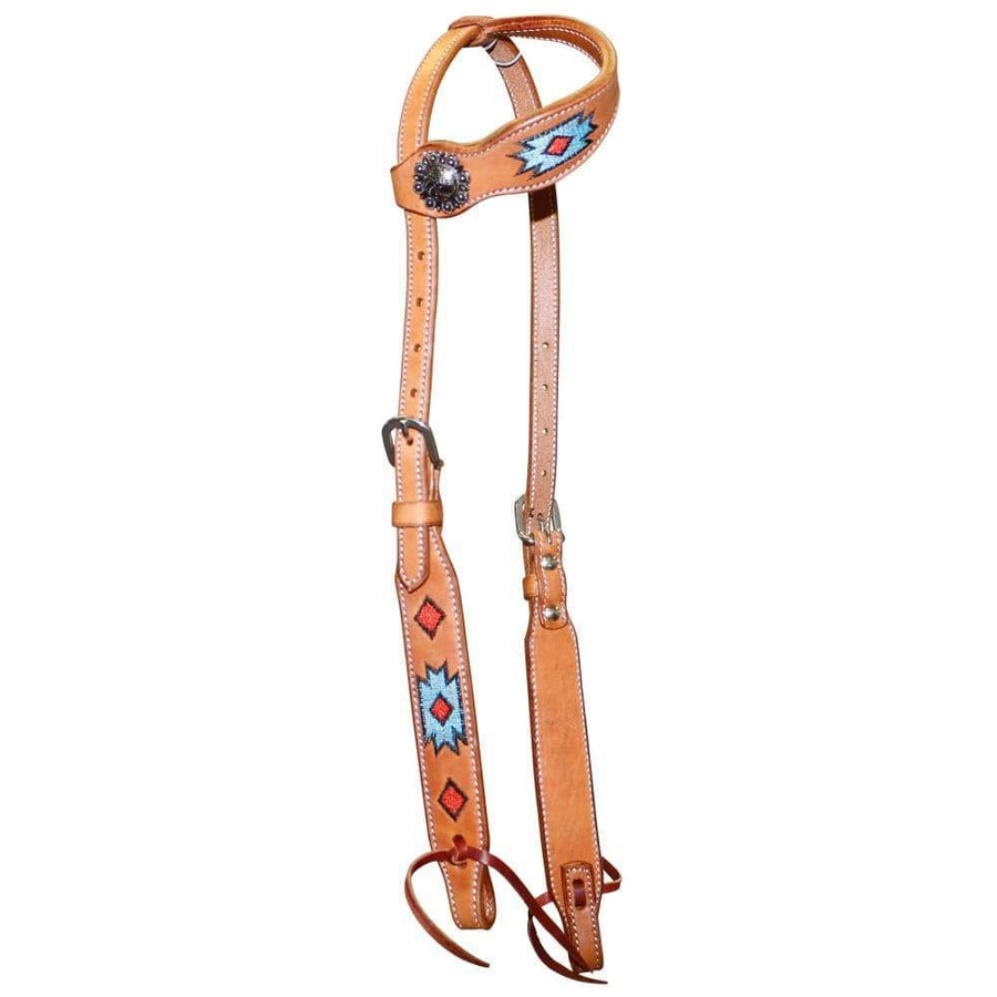 Fort Worth Bridles Cob-Full / Tan Fort Worth Native Indian One Ear Bridle