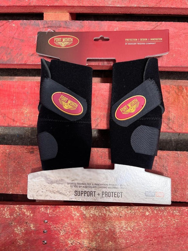 Fort Worth Horse Boots & Bandages Black Fort Worth Knee Boots (FOR1620)