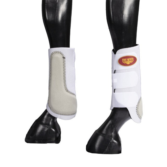 Fort Worth Horse Boots & Bandages White Fort Worth Easy Fit Spint Boots (FOR1700)