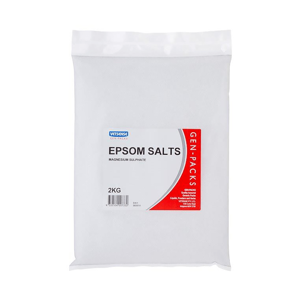 Gen Packs Vet & Feed 1kg Gen Packs Epsom Salts GPES37320