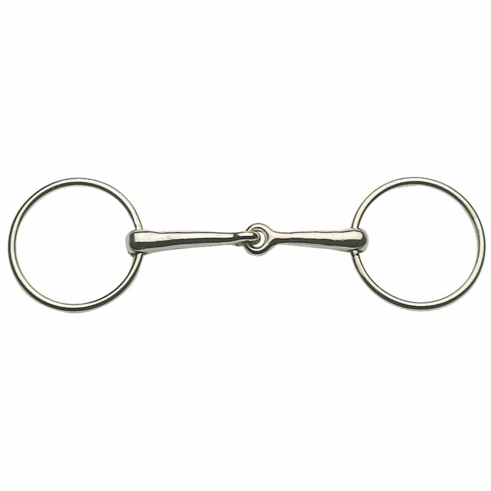 Gympie Saddleworld Bits 12.5cm STC Loose Ring Snaffle Bit