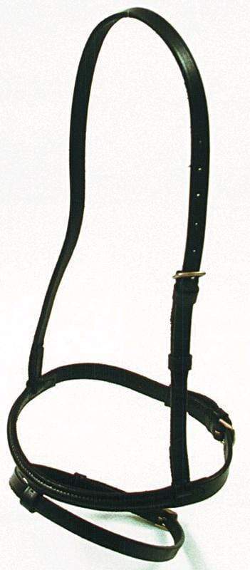 Gympie Saddleworld Bridles Full / Black Showcraft Hanoverian Noseband