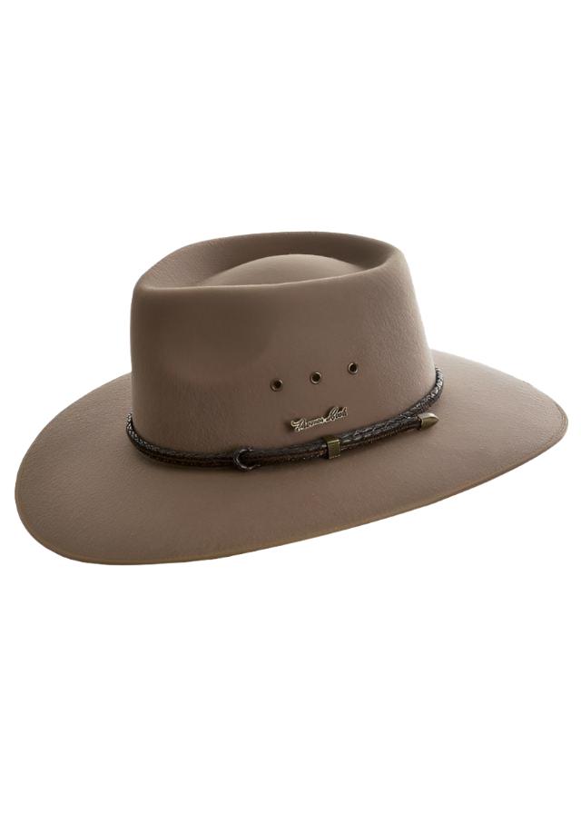 Gympie Saddleworld & Country Clothing Hats 54 / Fawn Thomas Cook Drover Hat
