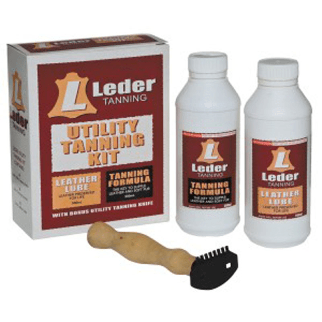 Gympie Saddleworld & Country Clothing Leather Care Leder Tanning Kit - Utility