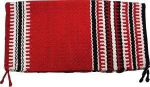 Western Saddle Blanket Red, Black and White - Gympie Saddleworld & Country Clothing