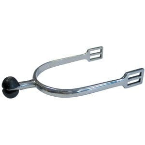 Gympie Saddleworld & Country Clothing Spurs Ladies Ladies Rubber Ball Spurs (SPS0765)